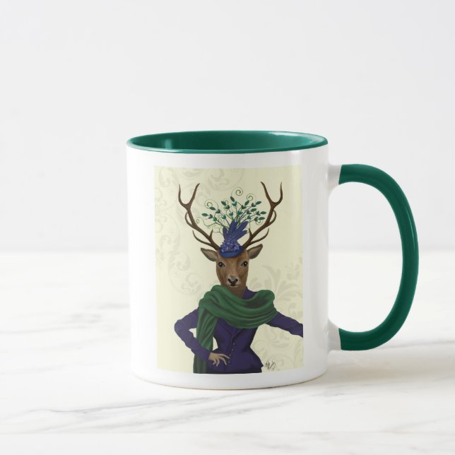 Caneca Deer e Fascinator 2 (Direita)