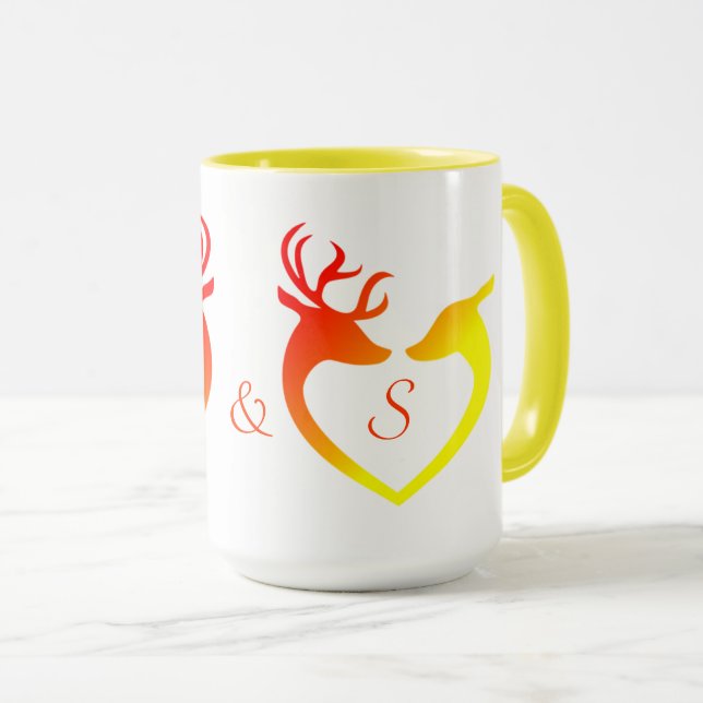 Caneca Deer Heart (Frente Esquerda)