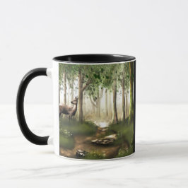 Caneca Deer in the Woods
