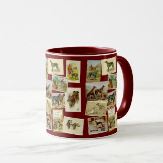 Caneca Deerhound Vintage