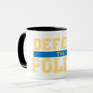 Caneca Defenda a polícia