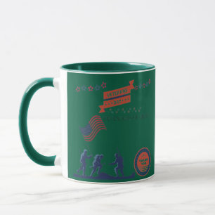 Caneca Defensores da Liberdade hunter green