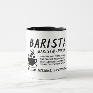 Caneca Definição Barista