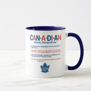 Caneca Definição canadense