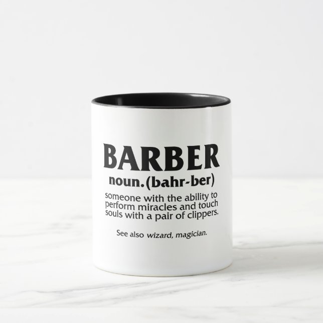 Caneca Definição De Barber (Centro)
