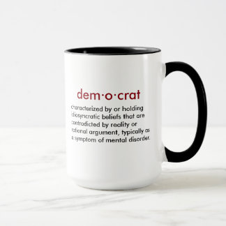 Caneca Definição de Democrata