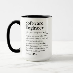 Caneca Definição de Dicionário de Engenheiro de Software