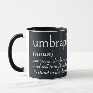 Caneca Definição de Dicionário para UMBRÁFILO