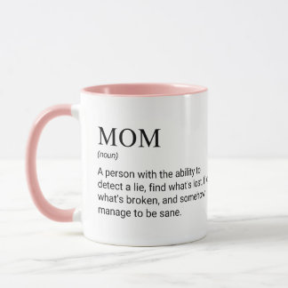 Caneca Definição de Mãe Engraçada e Adorável