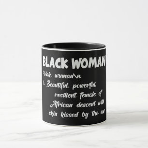 Caneca Definição de Mulher Negra