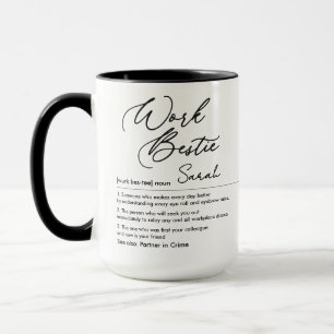 Caneca Definição de Nome Personalizado de Bestimento de T