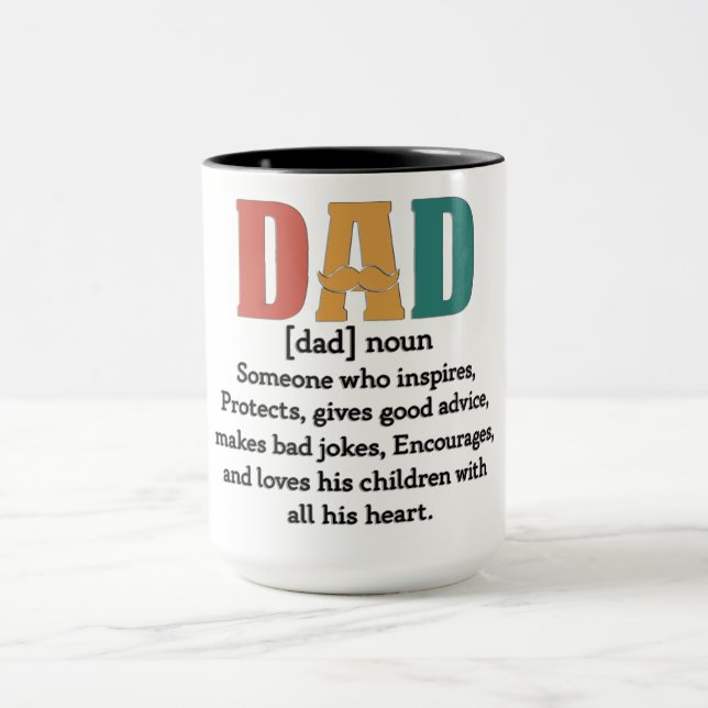 Caneca Definição de Pai Fofo (Centro)