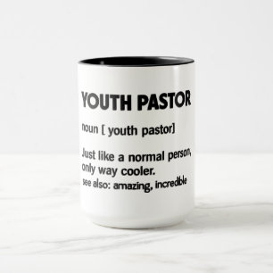 Caneca Definição de Pastor Jovem