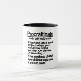 Caneca Definição De Procraftinato