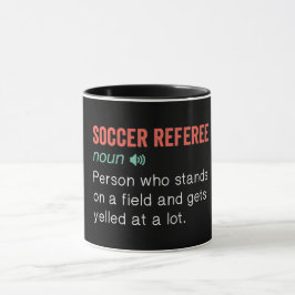 Caneca Definição de Referência Engraçado para Futebol