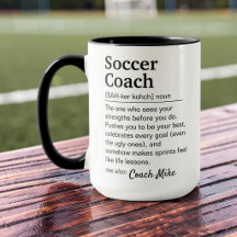 Definição de Treinador de Futebol Obrigado Persona