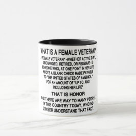 Caneca Definição De Veterana Feminino