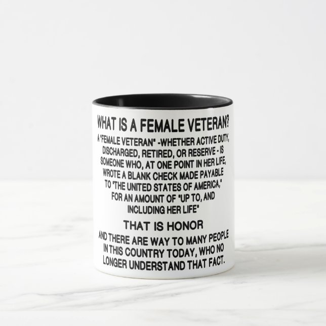 Caneca Definição De Veterana Feminino (Centro)