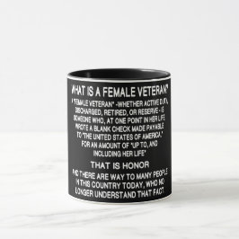 Caneca Definição De Veterana Feminino