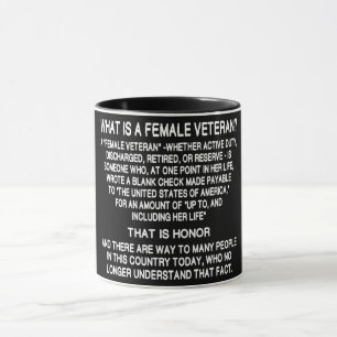 Caneca Definição De Veterana Feminino