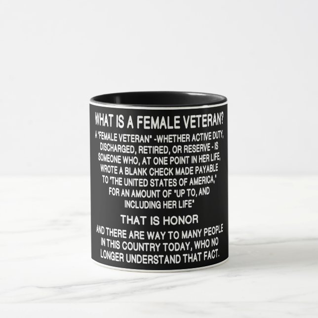 Caneca Definição De Veterana Feminino (Centro)