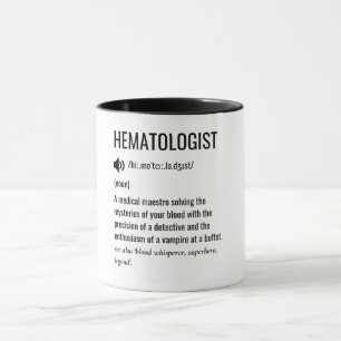 Caneca Definição Hematologista