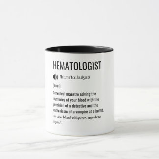 Caneca Definição Hematologista