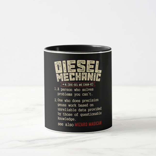 Caneca Definição Mecânica Diesel (Centro)