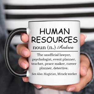 Caneca Definição Personalizada de Recursos Humanos