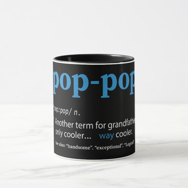Caneca Definição pop-Pop (Centro)