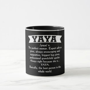 Caneca Definição Yaya/Avó