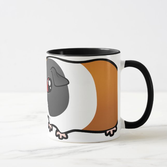 Caneca Definida uma pessoa da cobaia (cabelo liso) (Direita)