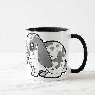 Caneca Definitivamente uma Pessoa Coelho (orelha caída ca