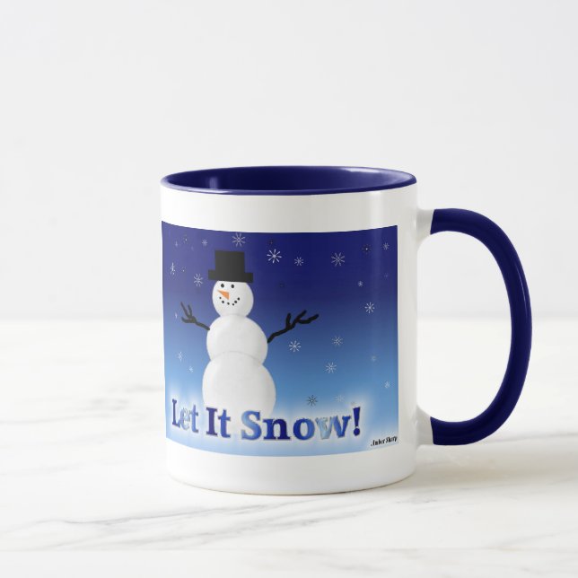 Caneca Deixais lhe para nevar! (Direita)