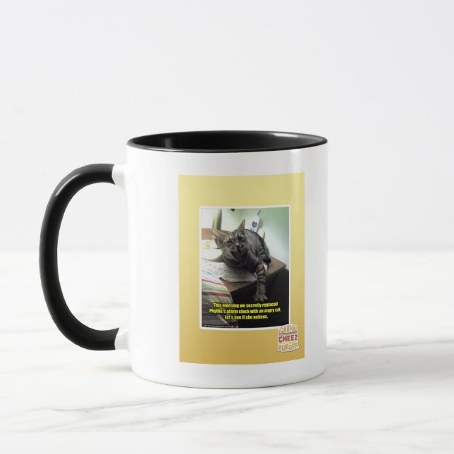 Caneca Deixe-nos ver se observa (Esquerda)