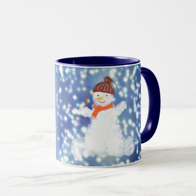 Caneca Deixe-o nevar (Frente Esquerda)