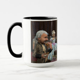 Caneca Deixe-Os Comer Mug De Bolo