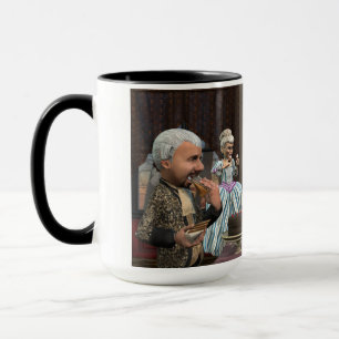 Caneca Deixe-Os Comer Mug De Bolo