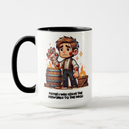 Caneca Deixe os fogos de artifício para os profissionais!