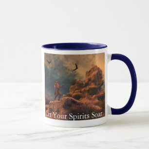 Caneca Deixe seus espírito subir