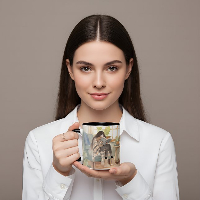 Caneca Deixe Sua Imaginação Vagar (Criador carregado)