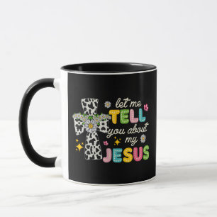 Caneca Deixem-Me Falar-Vos Sobre O Meu Jesus Groovy Chris