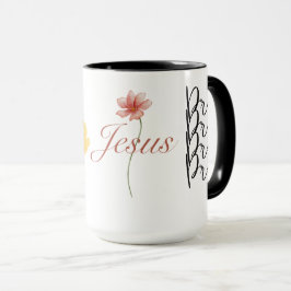 Caneca Deixem que Deus Cristo Fé Bíblia Jesus