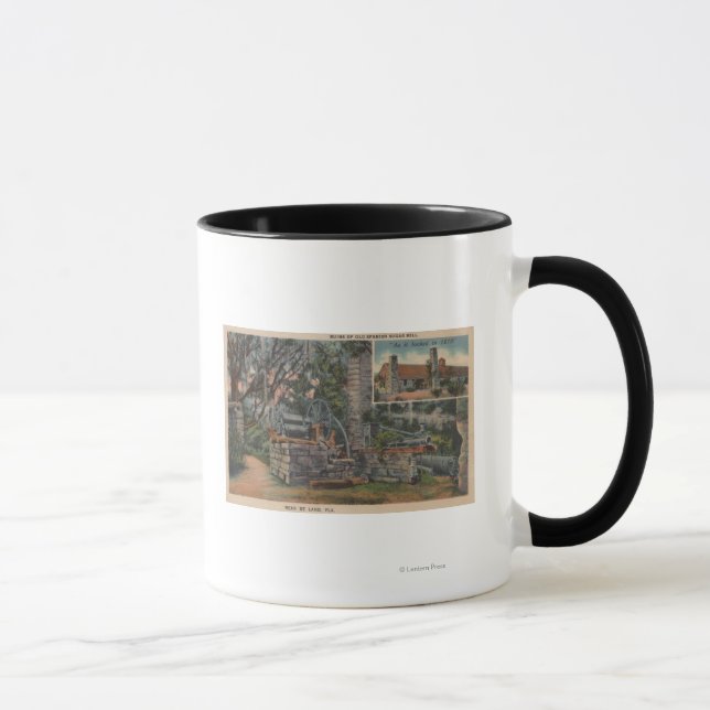 Caneca Deland, FL - Ruínas da antiga Usina de Açúcar Espa (Direita)