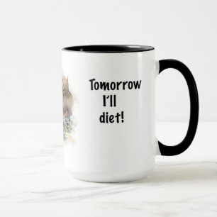 Caneca Deleitando o Chipmunk