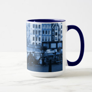 Caneca Delft-Blueware-Olhar da arquitectura da cidade de