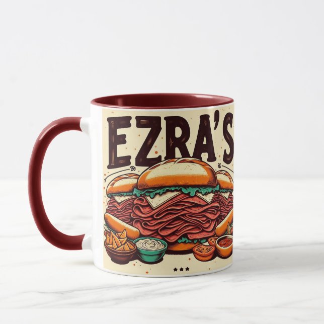 Caneca Deli 2 Tone Mug de Ezra (Esquerda)
