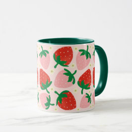 Caneca Delícias de Frutas Rosa Suave