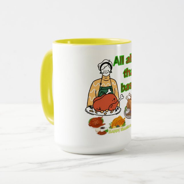 Caneca Delicious Baste (Frente Esquerda)