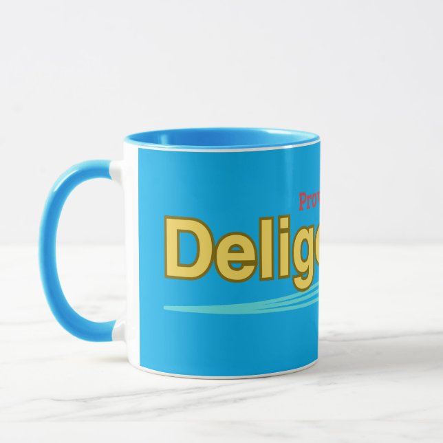 Caneca Deligência ( Provérbios 12:24 ) Mug&Cup (Esquerda)